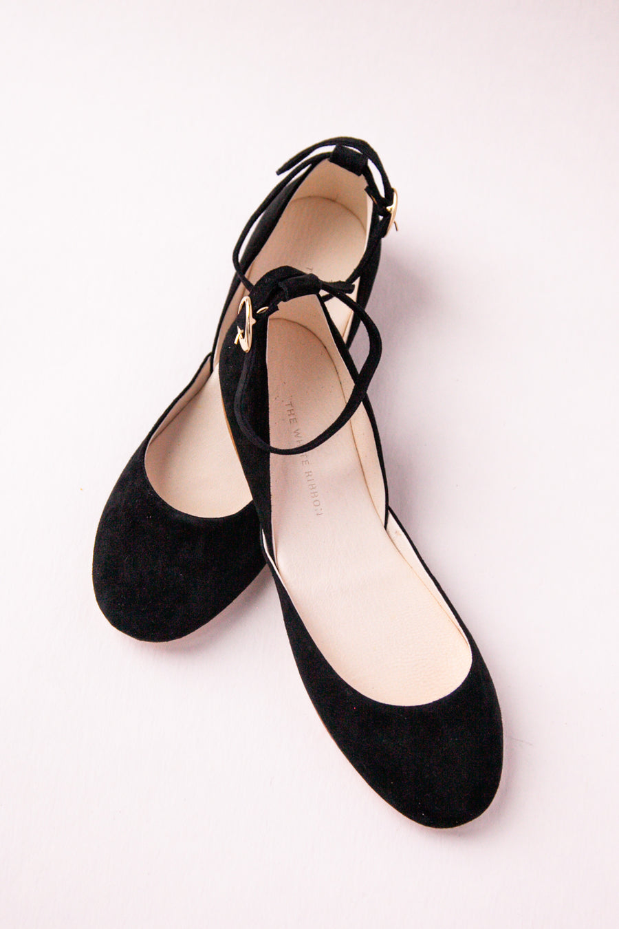 AVIA Ballerinas - Schwarzes Nubukleder