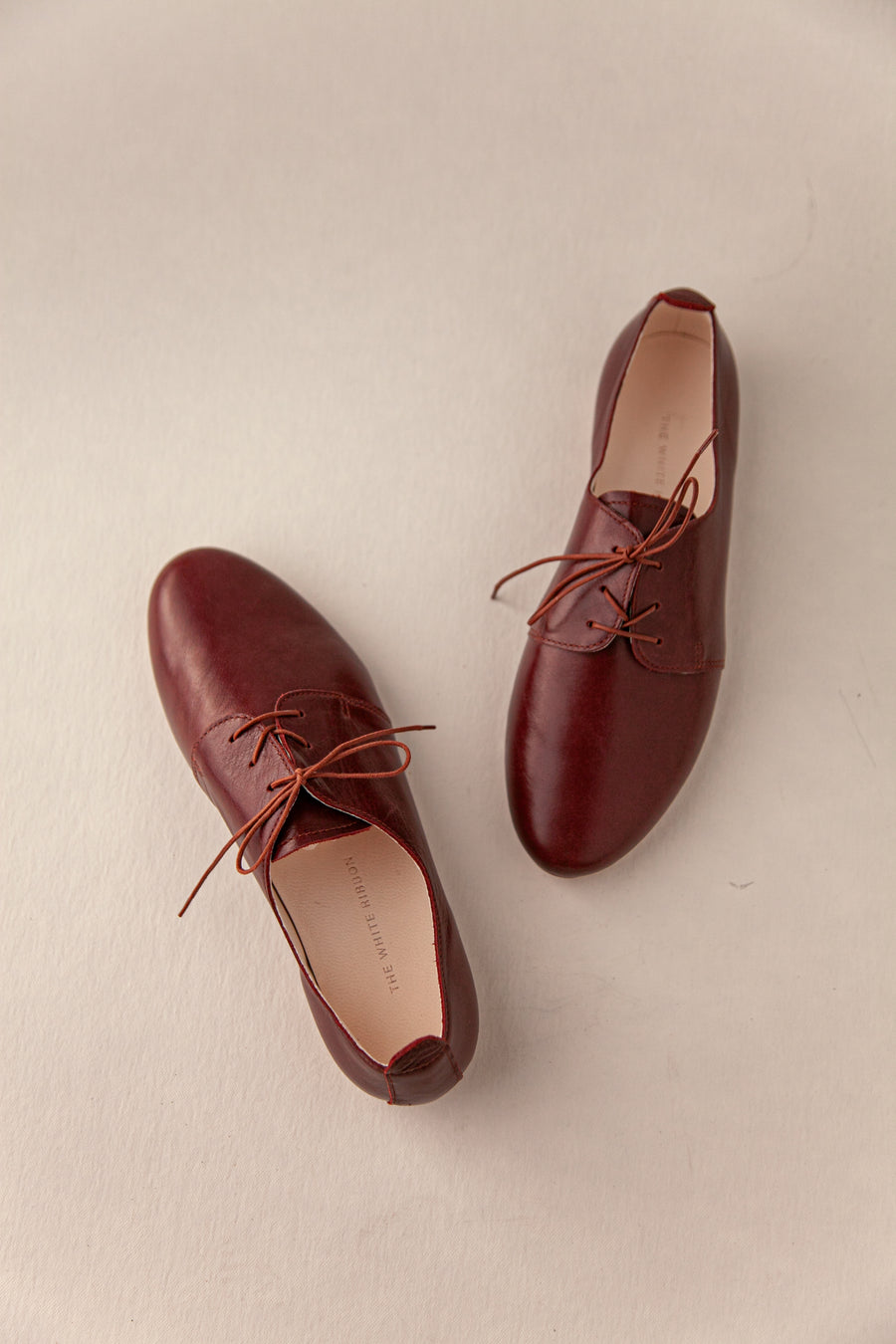 AMIRA Oxford Shoes – Dark Cognac
