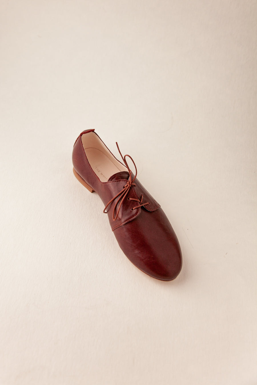 AMIRA Oxford Shoes – Dark Cognac