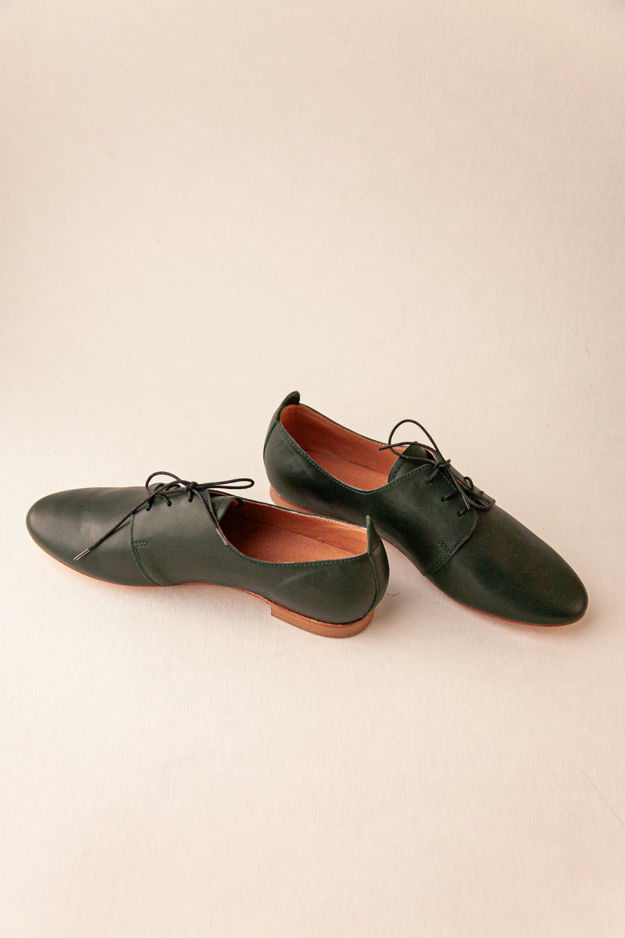 AMIRA Oxford Shoes - Dark Green