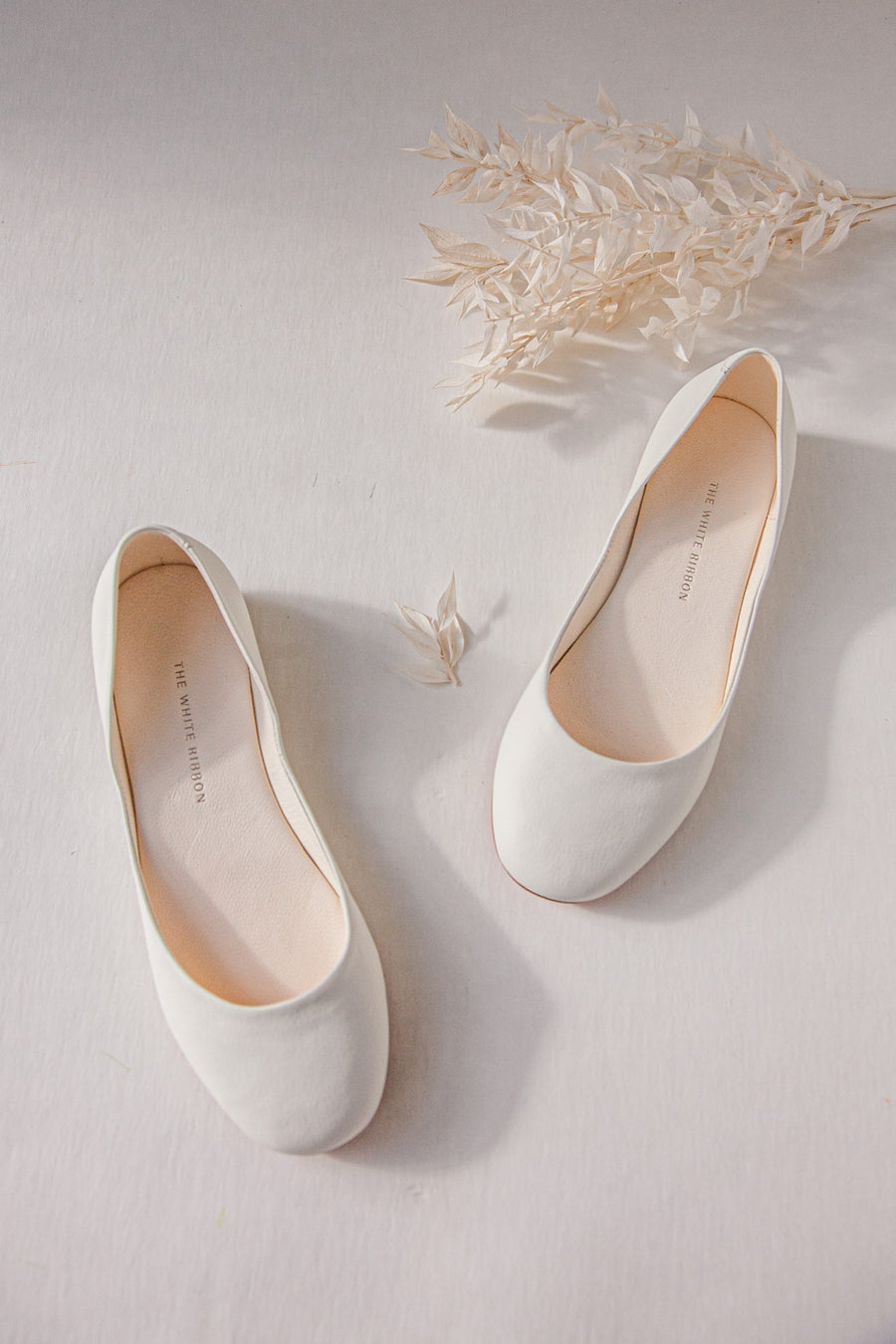 MILA BALLET FLATS – Light Ivory