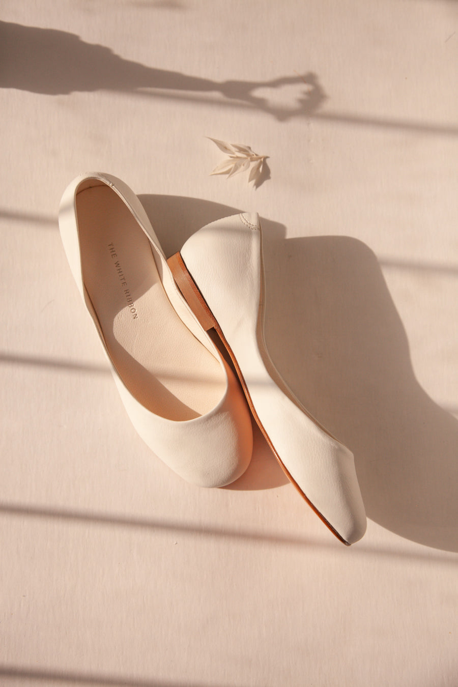 MILA BALLET FLATS – Light Ivory