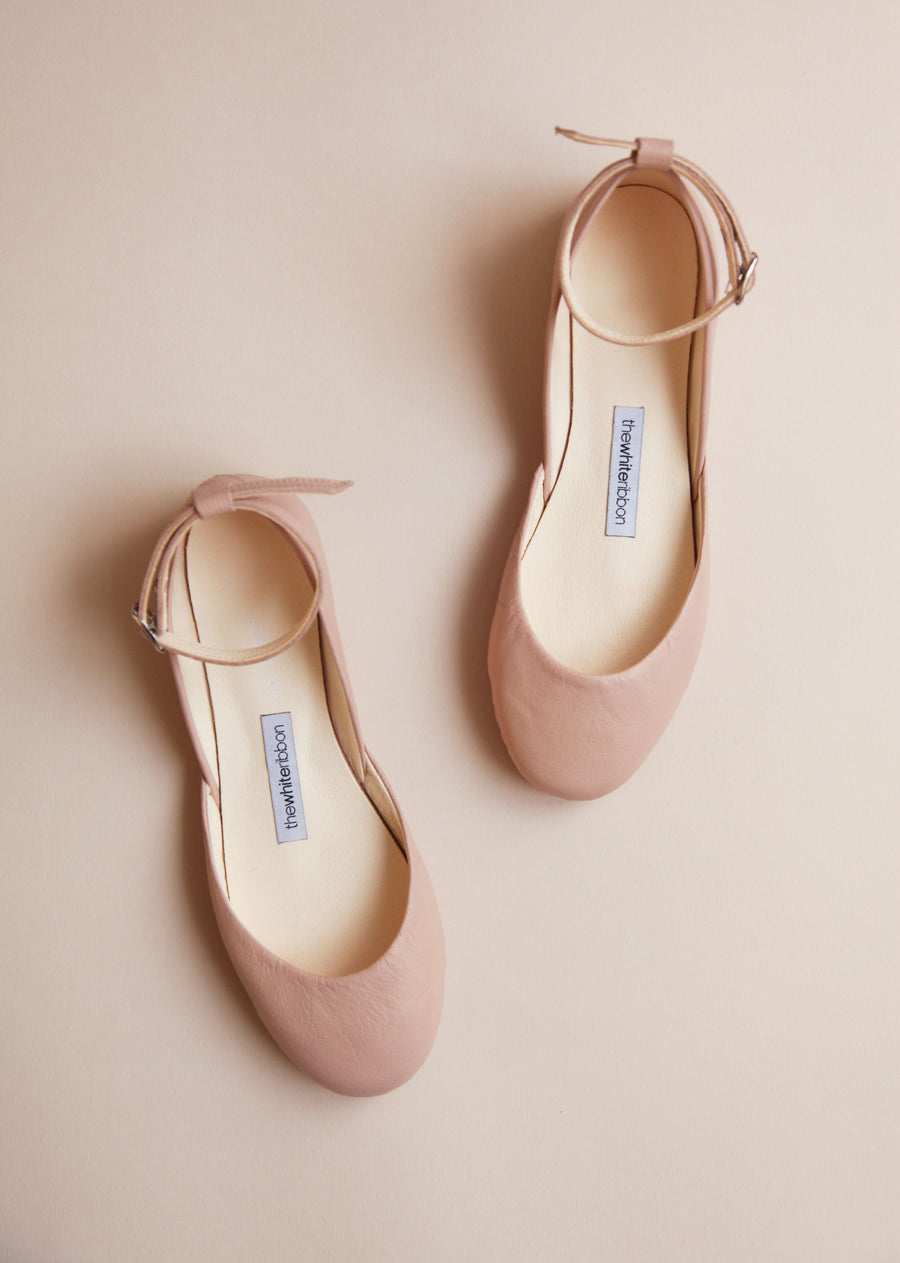 LUNA BALLET FLATS – NUDE