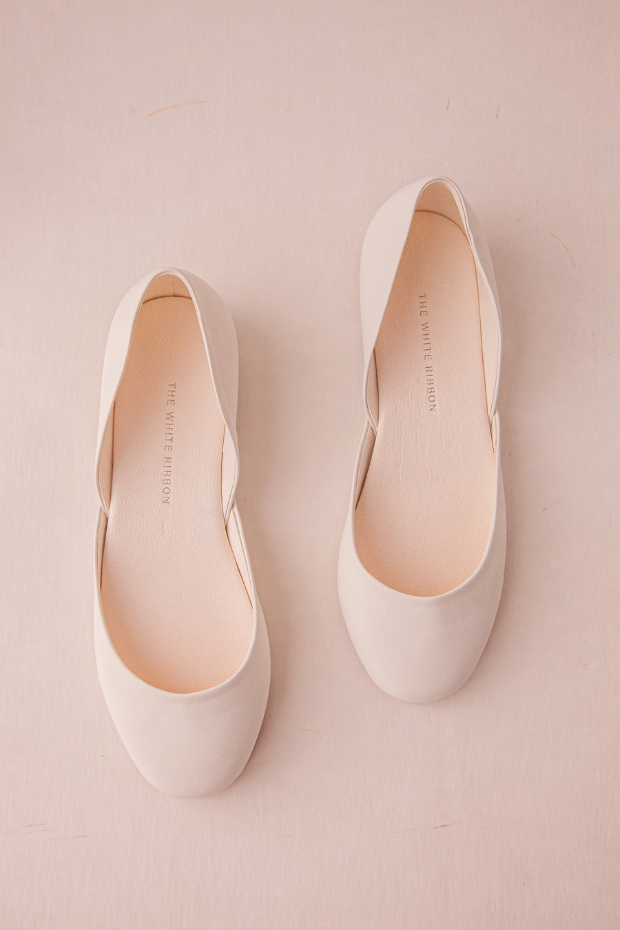 Thea Light Ivory Ballet Flats