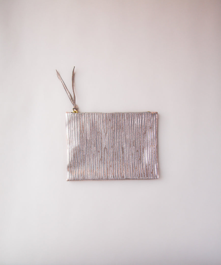 NOA Clutch – Rose Gold