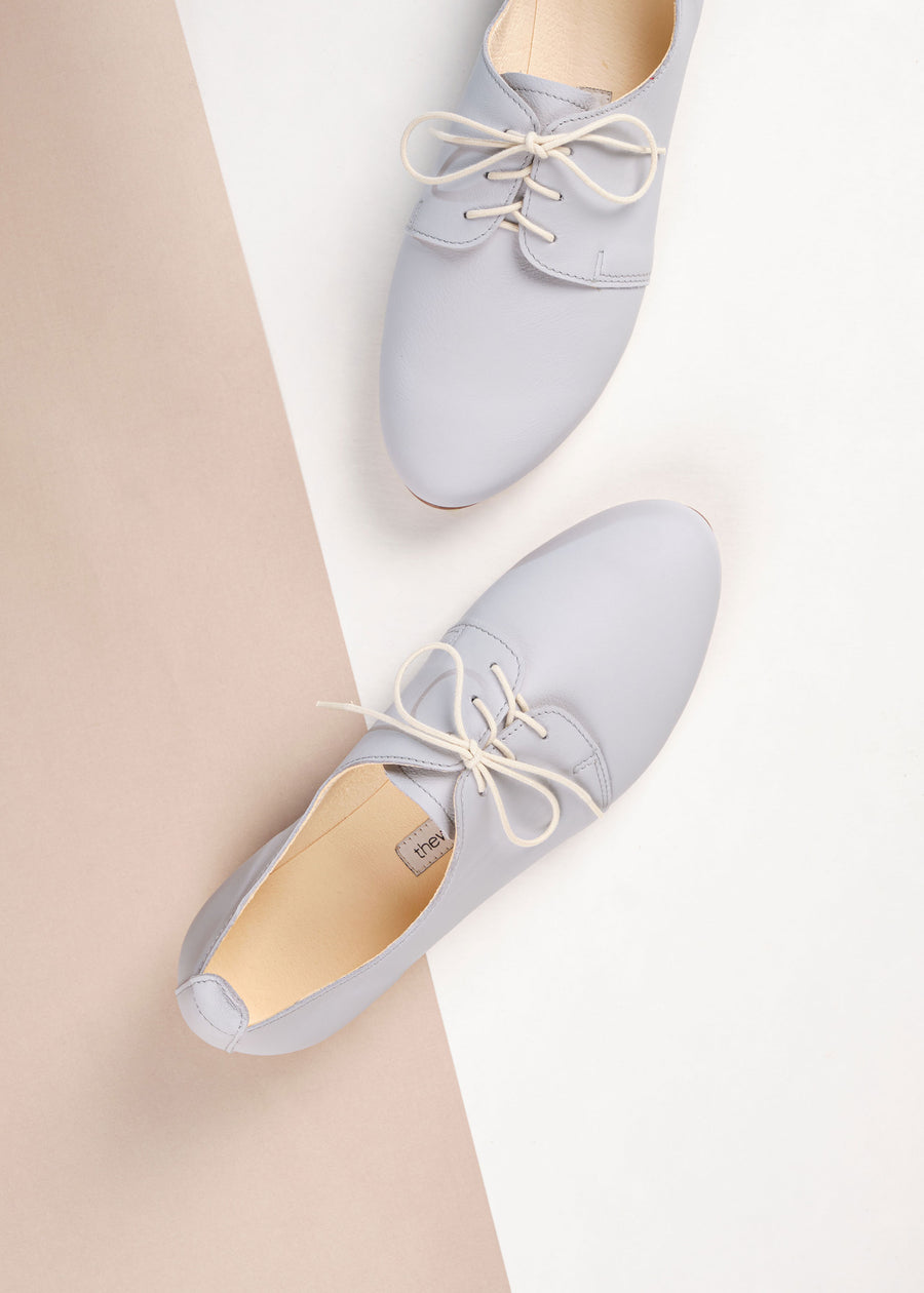 AMIRA Oxford Shoes - French Blue