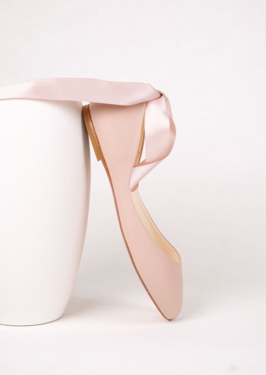 SIENNA BALLET FLATS – NUDE