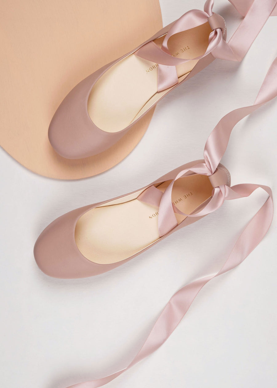 SIENNA BALLET FLATS – NUDE