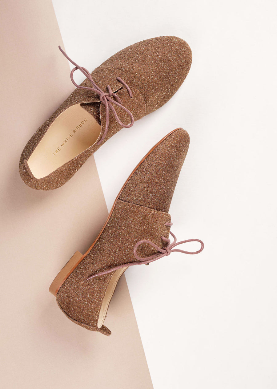 AMIRA Oxford Schuhe – 80er Gold