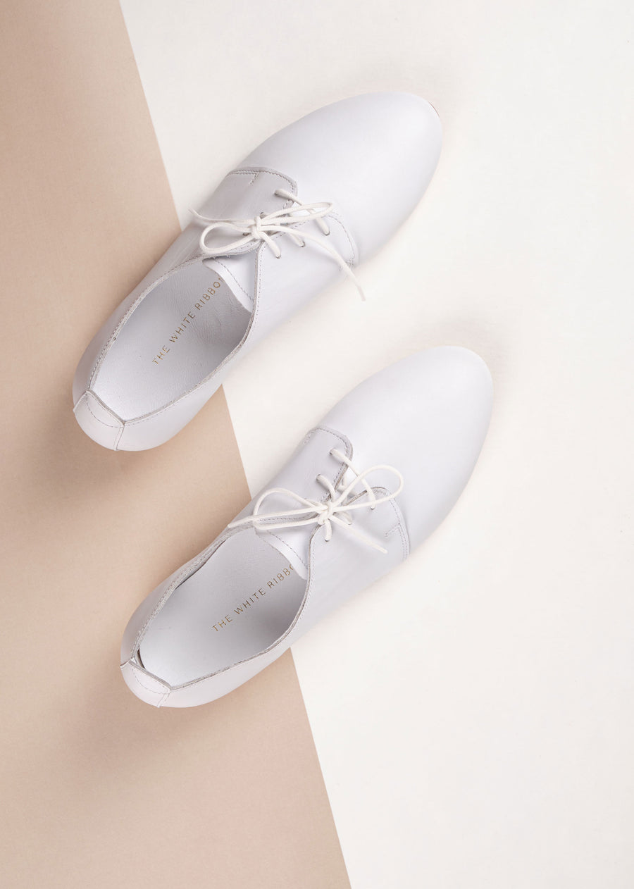 AVA Oxford Schuhe - Weiß